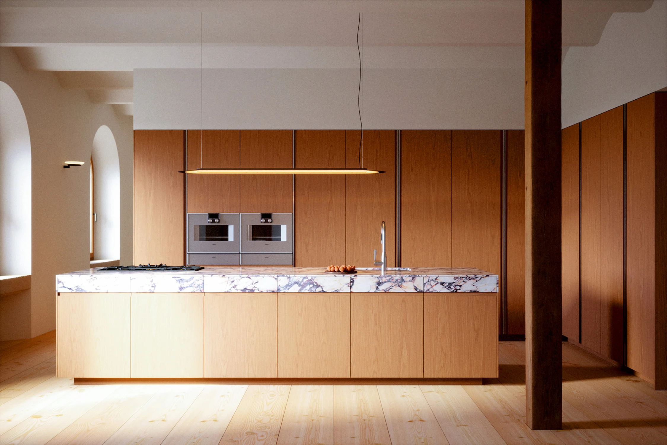 Hector Kitchen by Dawid Rószczka - frontal view