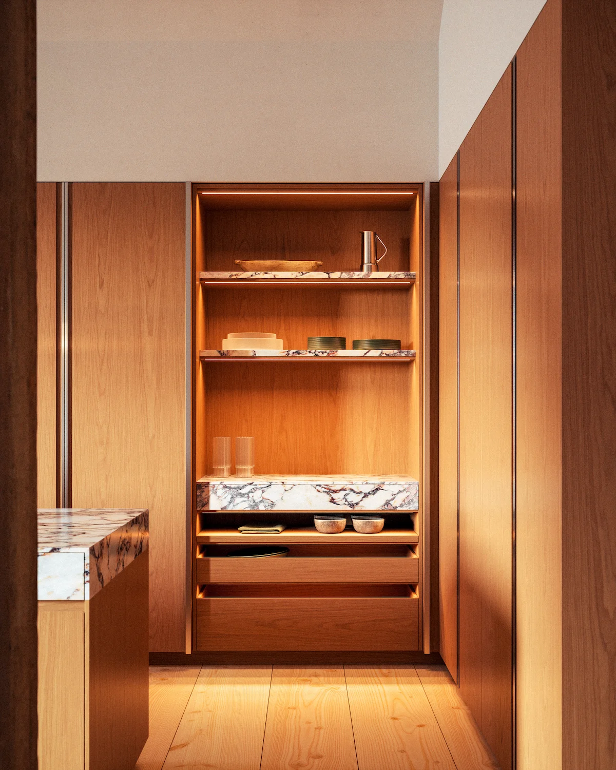 Hector Kitchen by Dawid Rószczka - frontal view