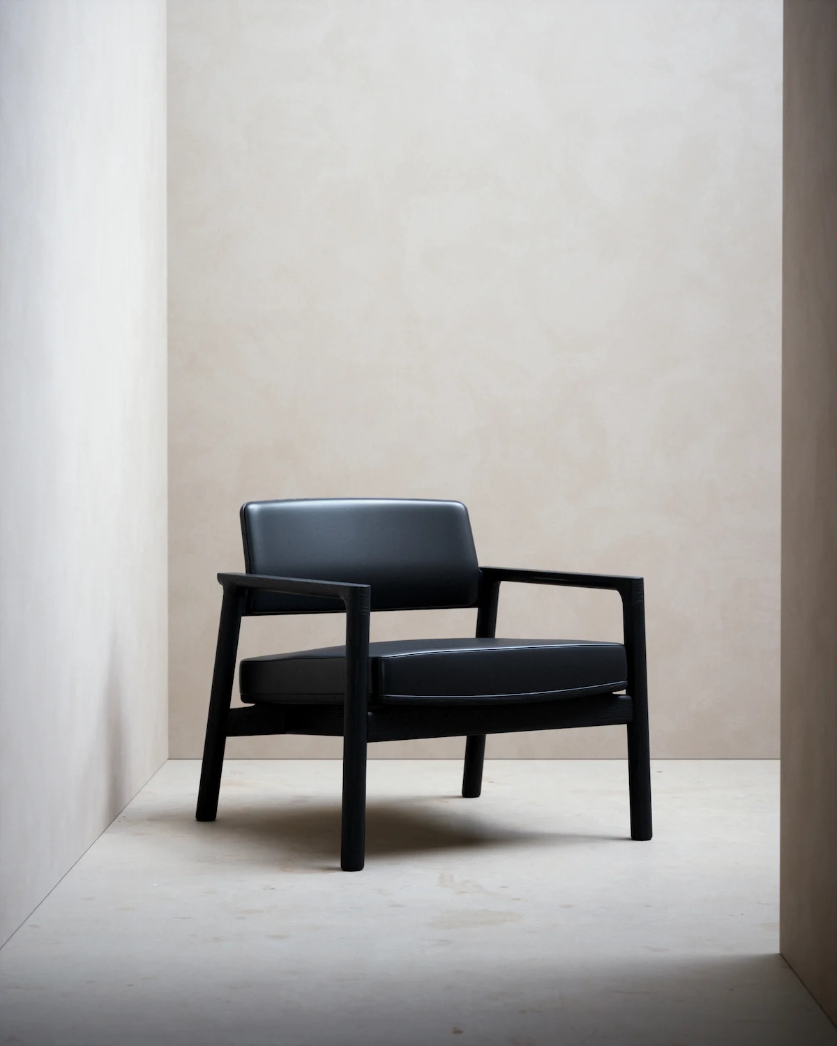 Noma Armchair by Dawid Rószczka - frontal view
